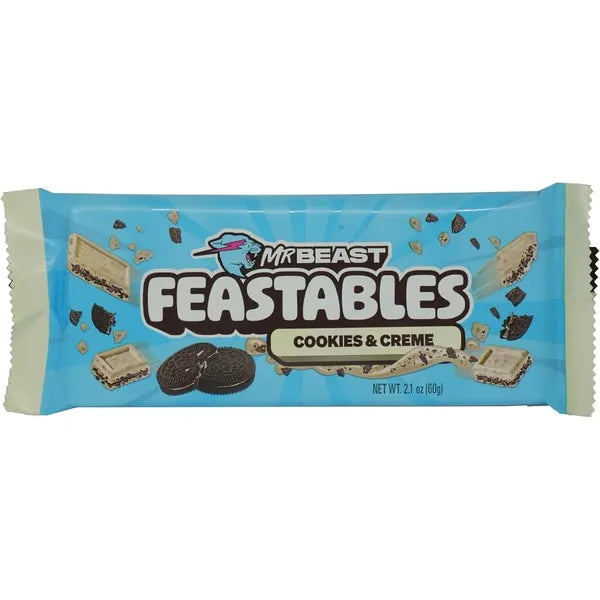 Mr Beast Feastables Cookies Cream 60g
