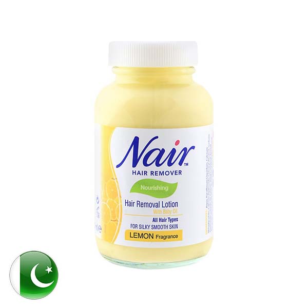 Nair Hair Remover Lotion Lemon 120Ml Jar