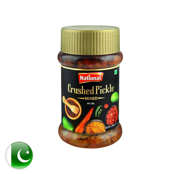 National Crushed Pickle Mixed In Oil 350g