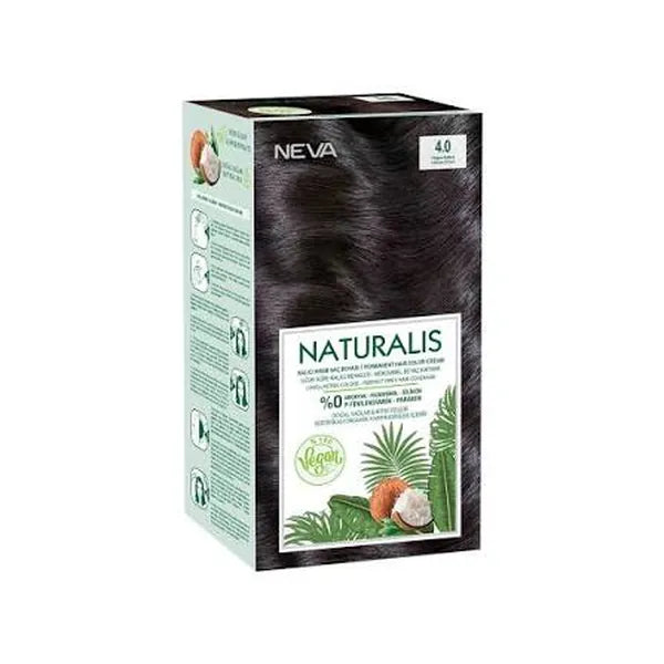 Naturalis Hair Color Cream 4.0 - Intense Brown 60ml