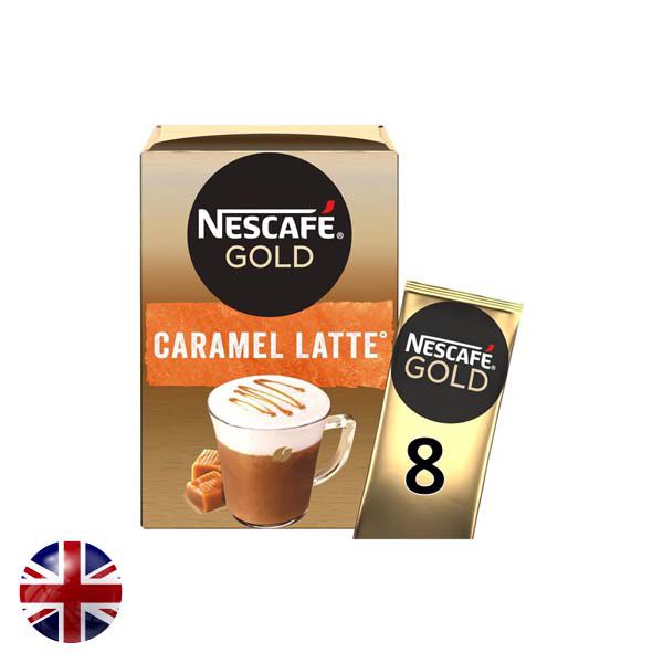 Nescafe Latte Caramel 8 Sachets 118GM