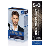 Neva Men Hair CoIor 5/0-Medium Brown 40 ml