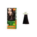 Nevacolor Natural  Hair Color Cream Set 4.7 - Turkish Coffee