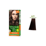 Nevacolor Natural  Hair Color Cream Set 6.77 - Hot Chocolate 50 ml