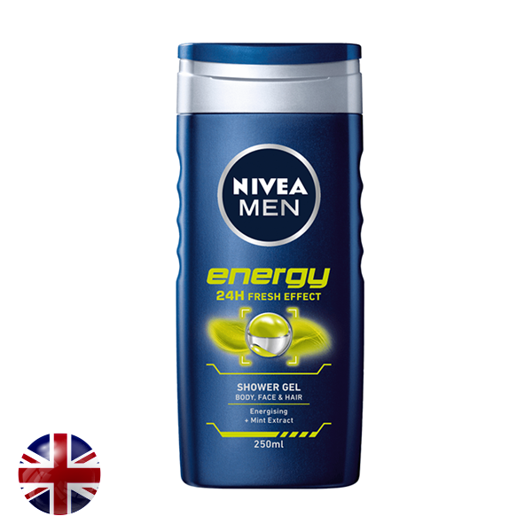 Nivea Shower Gel Men Energy 250Ml