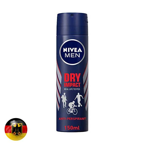 Nivea For Men Dry Impact Spray 150Ml