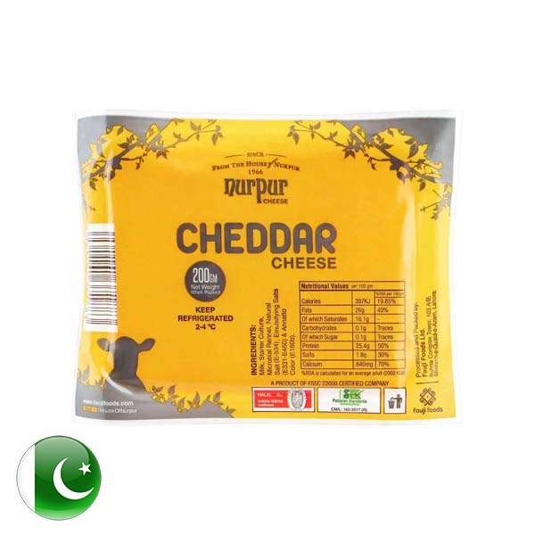 Nurpur Slice Cheese 200gm New