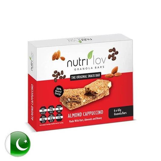 Nutrilov Almond Cappuccino Granola 6-Bar 270g