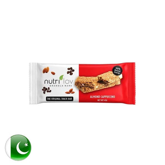 Nutrilov Almond Cappuccino Granola Bar 45g