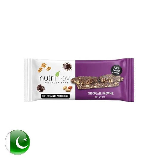 Nutrilov Chocolate Brownie Granola Bar 45g