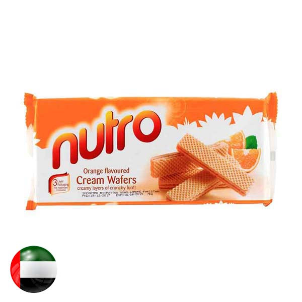 Nutro Orange Flavoured Wafers 150Gm