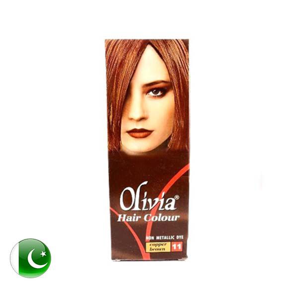 Olivia Hair Colour Copper Brown 11