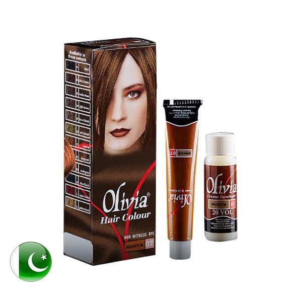 Olivia Hair Colour Mocca Burgundy 07