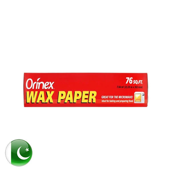 Orinex Wax Paper 75 Sq.Pt