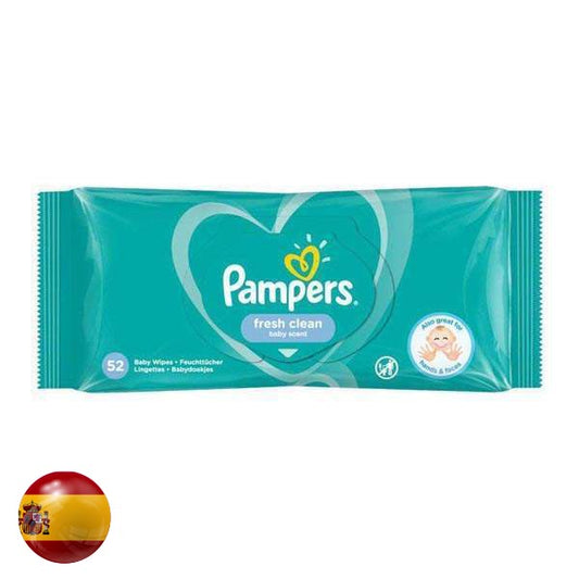 Green Valley Pampers Fresh Clean Baby Wipes 52S Greenvalley 