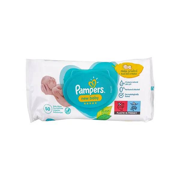 Pampers New Baby Sensitive Wipes 50S