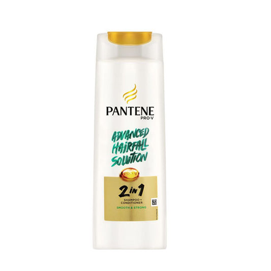 Pantene Smooth & Strong 2 In 1 Shampoo+Conditioner 185ml