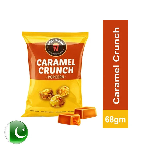 Pop Nosh Caramel Crunch Popcorn 45gm