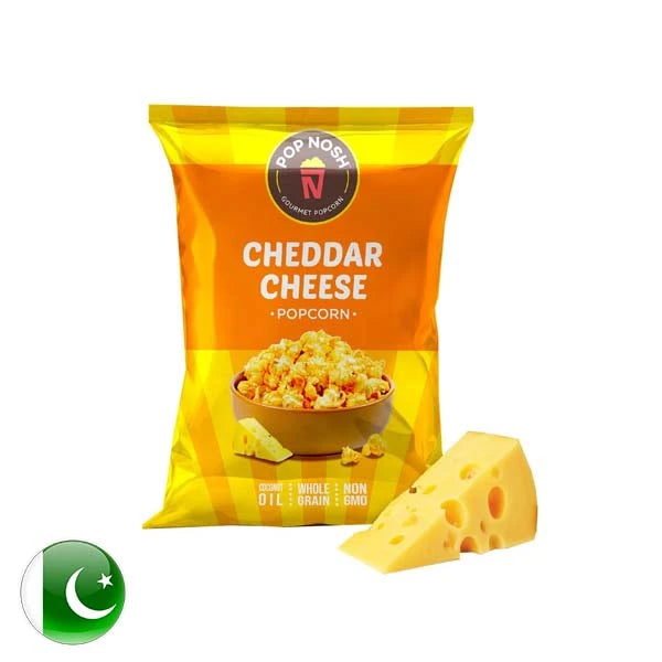 Pop Nosh Cheddar Cheese Popcorn 20gm