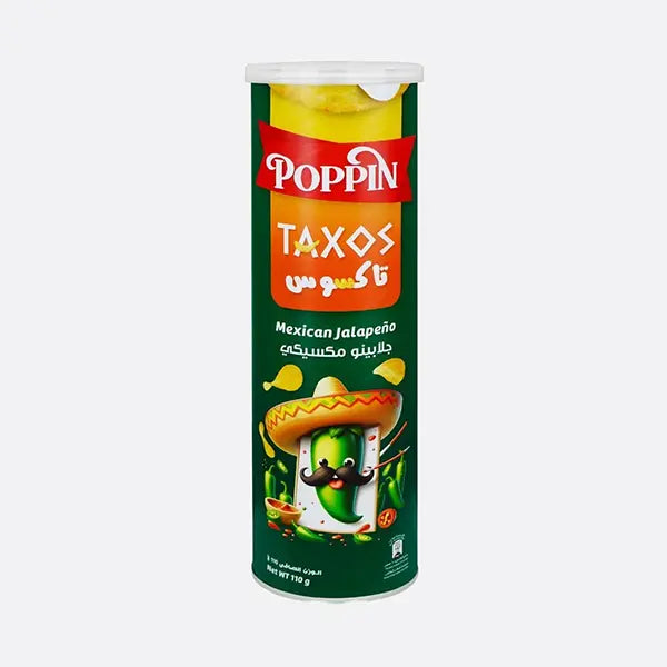 Poppin Taxos Mexican Jalapeno 110g