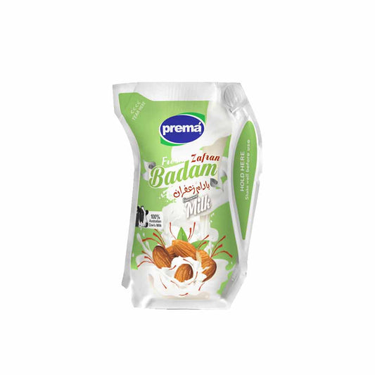 Prema Fresh Badam Zafran Milk 180ml