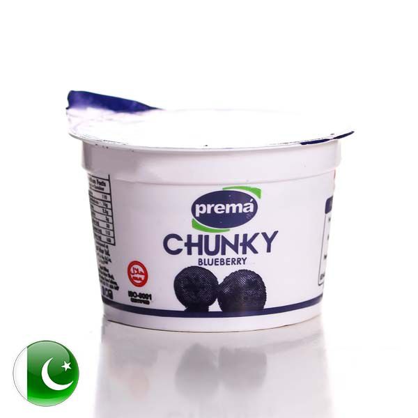 Prema Fruit Yogurt Blue Berry Chunky 90Gm