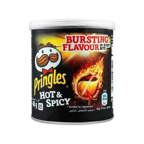 Pringles Hot & Spicy Bursting 40Gm