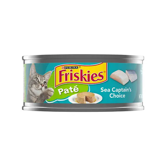 Purina Friskies Cat Food Sea Captain Choice 156g