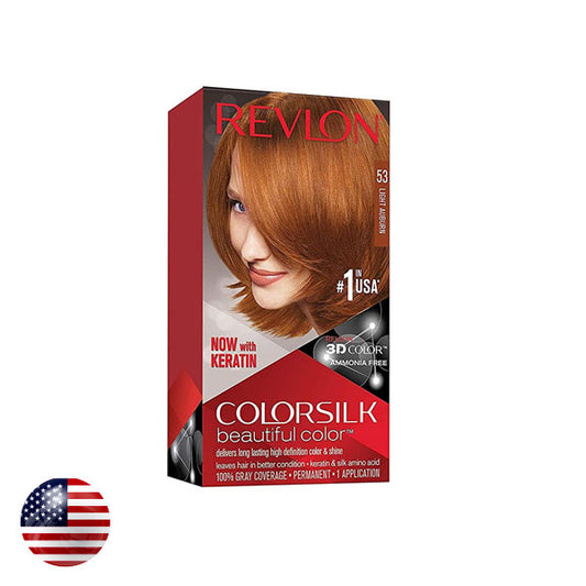 Revlon Color Silk Hair Color Light Auburn #53