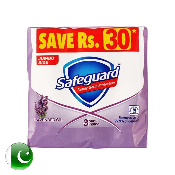 Safeguard Lavender Oil Soap 3*175gm