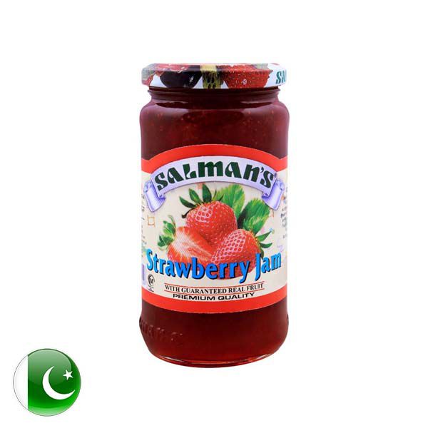 Salmans Strawberry Jam 450Gm