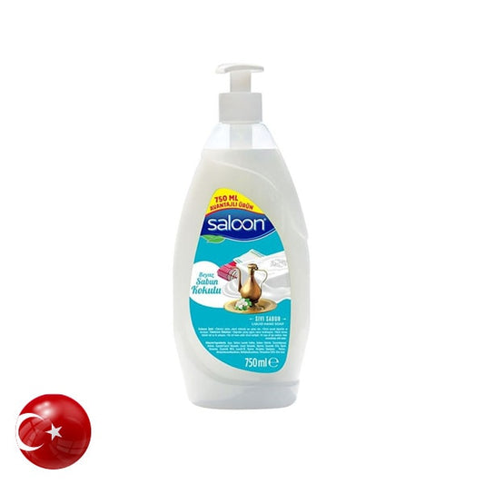 Saloon Liquid Hand Wash White Soap 1.8Ltr