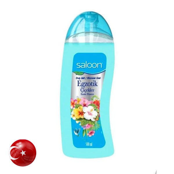 Saloon Shower Gel Exotic Flowers 500 Ml