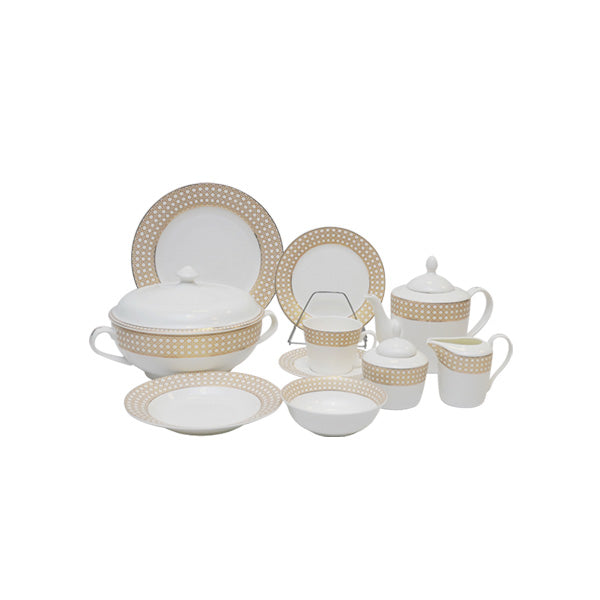 Frenwick Sand Beige Gold Plated 61 PCS