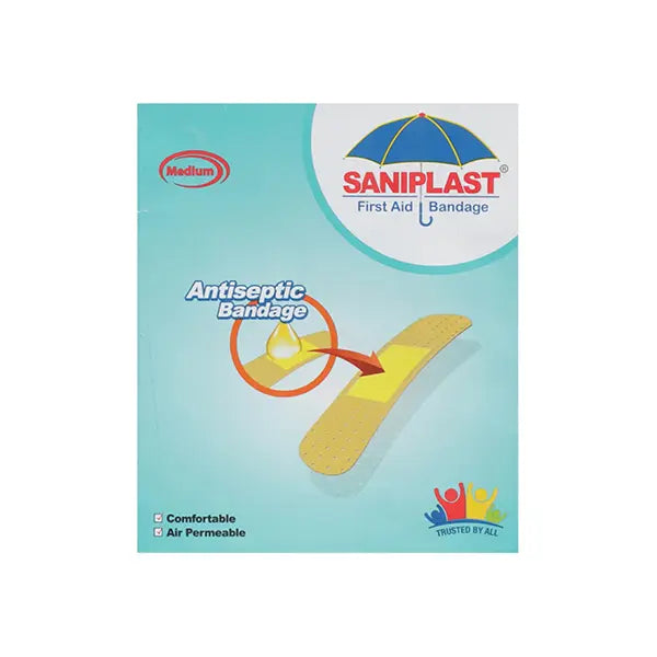 Saniplast Antiseptic Bandage 10 Strips