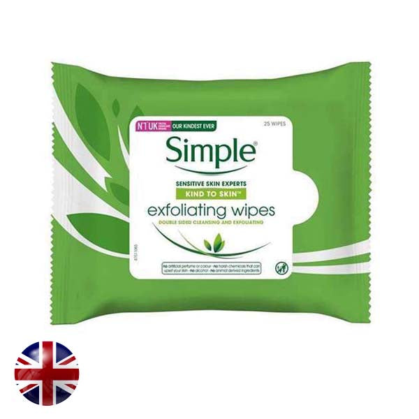 Simple Facial Wipes Exfoilating