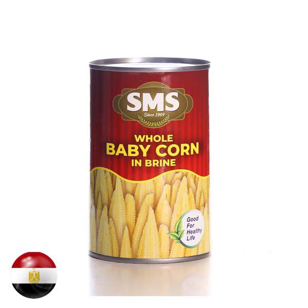 Sms Whole Young Corn In Brine 15 Oz