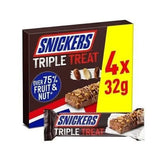 Snickers Triple 4 bars pack 128g