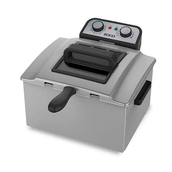 Sogo Deep Fryer Stainless Steel 5 Ltr 3000W