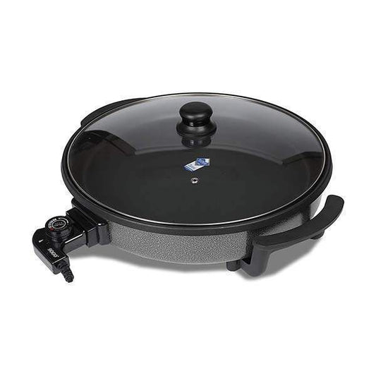 Sogo Electric Multi Use Pan With Glass Lid 42Cm