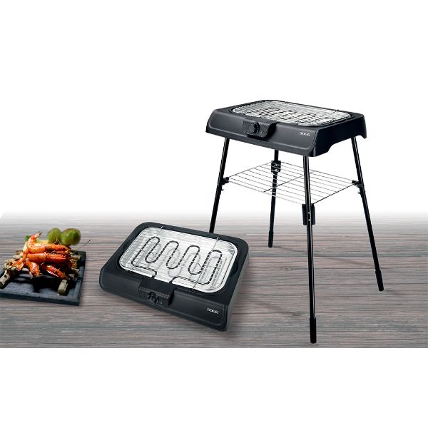 Sogo 2 In 1 Electric Table Stand Barbecue Grill SS-10381