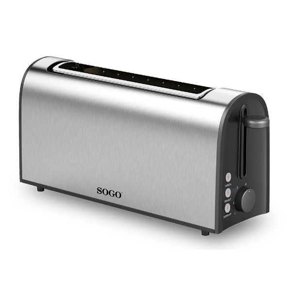 Sogo Toaster Long Slot 4 Slices 1000W SS-5440