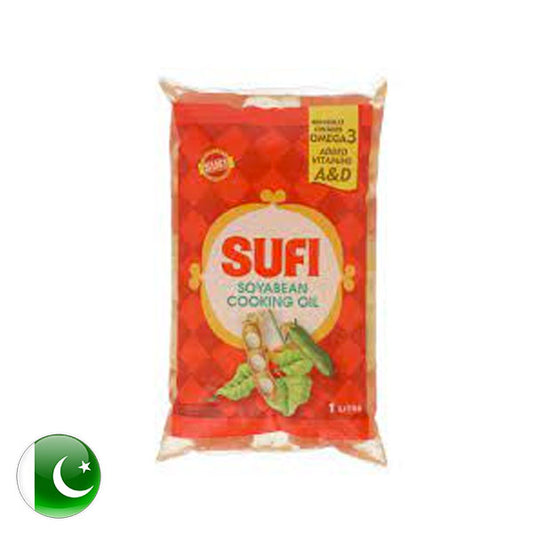 Sufi Soyabean Cooking Oil Pouch 1 Ltr