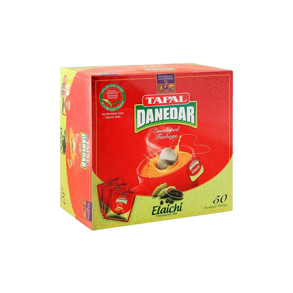 Tapal Danedar Elaichi Flavoured Tea Bags 50