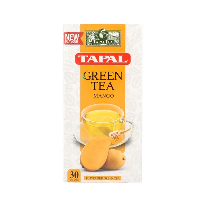 Tapal Green Tea Mango Bag 30 S