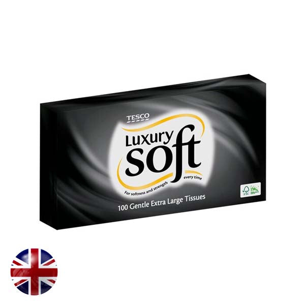 Tesco Luxury Soft 100 Gentle Extra Large Tissues