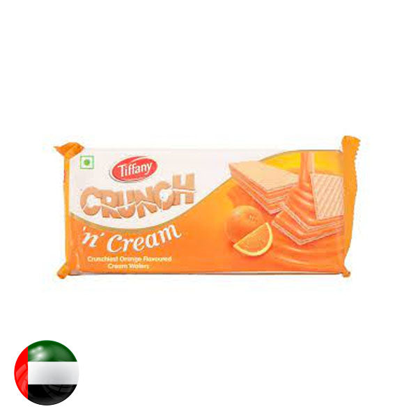 Tiffany Cream Wafers Orange 175 Gm