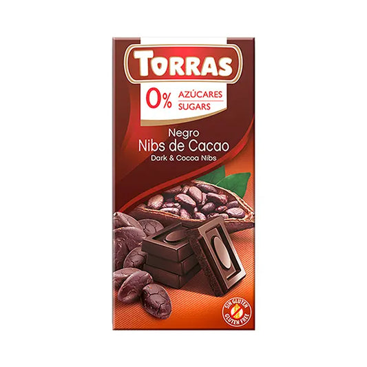 Torras dark chocolate 85% cocoa 75g