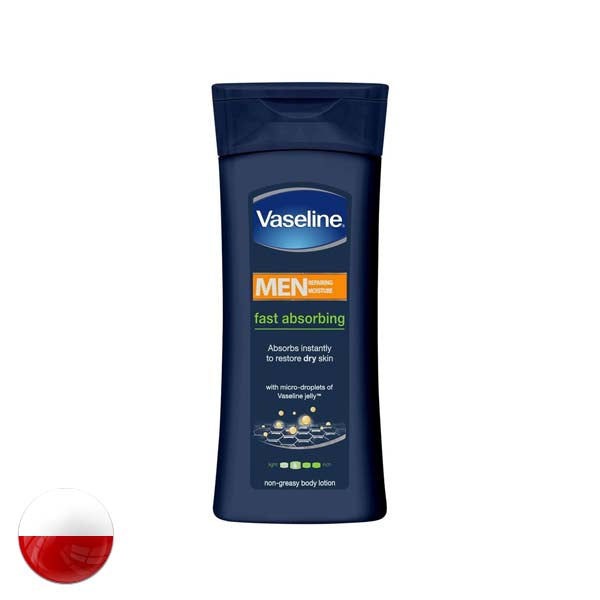 Vaseline Men Body Lotion Fast Absorbing 400Ml