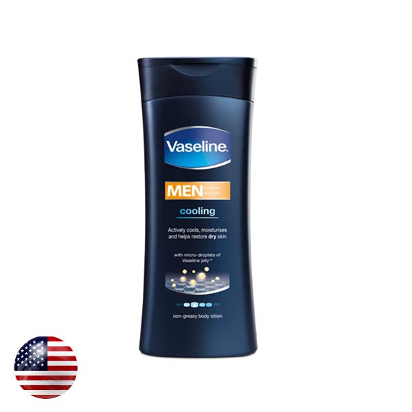 Vaseline 400Ml Men Cooling Lotion